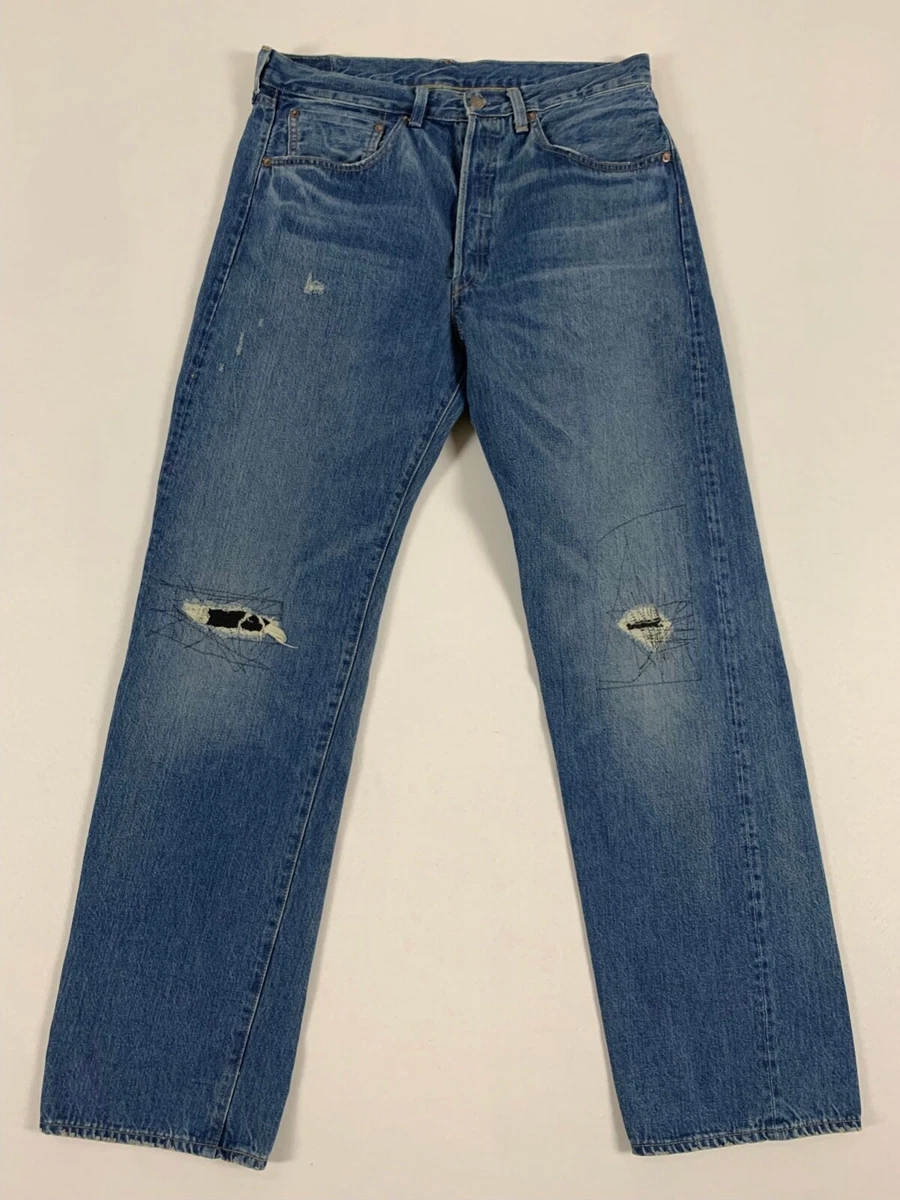 LEVIS VINTAGE CLOTHING LVC 1955 501 SELVEDGE THE SADIST 34X34 NWOT