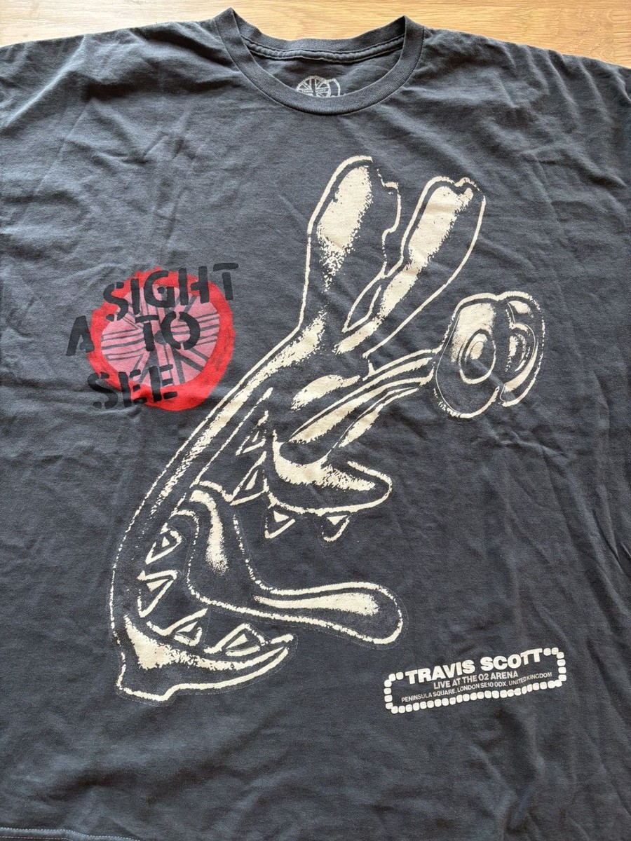 Travis Scott Cactus Jack A Sight To See O2 Live Tee | eBay