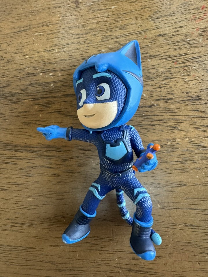 Catboy Blue Character PJ Masks Superhero Figure Figurine Cake Topper 3