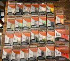 Field & Stream Lot. Shimmer Shads, Curl Tail Grubs, Tube Jigheads, Etc 