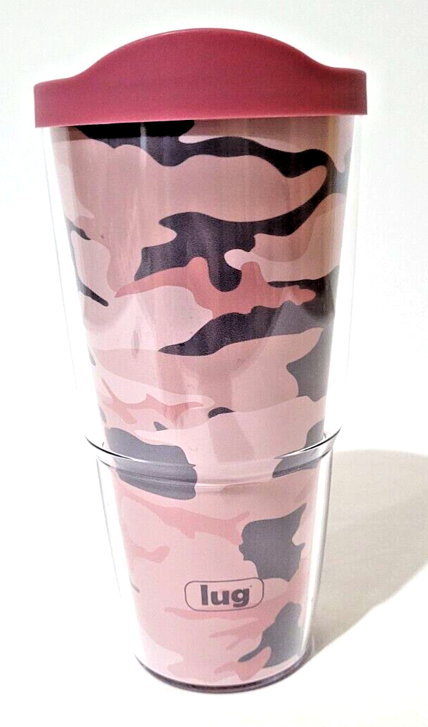 Tervis Red Roses Tervis Lug Bags Camo Rose Tumbler 24oz EUC Pink and Gray w/Lid | eBay