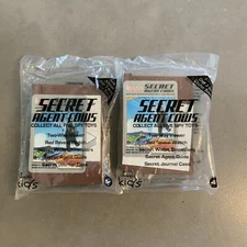 New Chik fil a Secret Agent Cows Spy Toys journal case