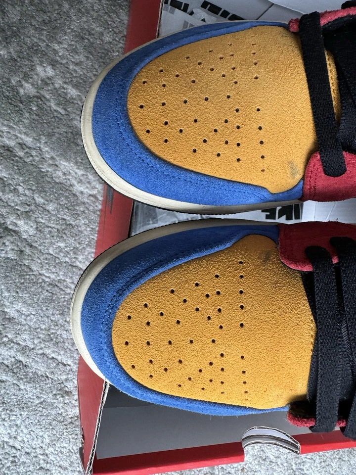 Talla 10 - Azul The Great x Air Jordan 1 Mid Fearless Foto 4 de 4