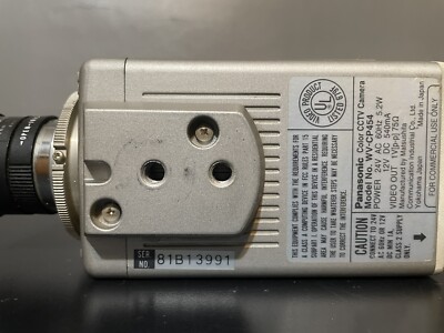 Panasonic Super Dynamic WV-CP454 Color CCTV Camera | eBay