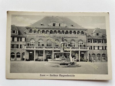 Postcard Essen Ruhr Guest House Margarethenhöhe 1921