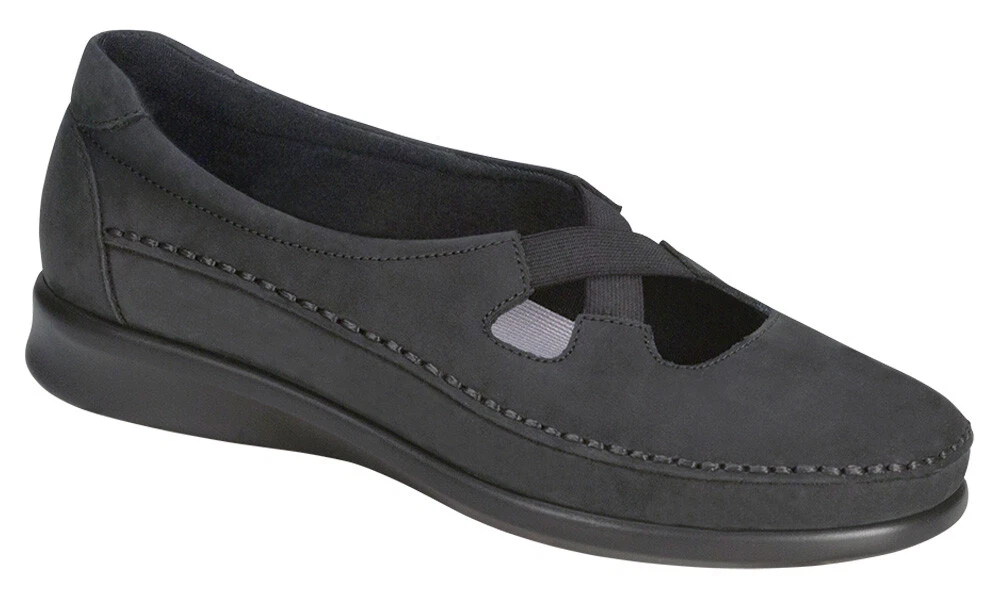 SAS Women's Shoes Crissy Nero Many Sizes & Widths FREE SHIPPING New In Box