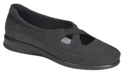 SAS Women's Shoes Crissy Nero Many Sizes & Widths FREE SHIPPING New In Box