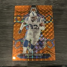 Dwight Freeney Orange Mosaic Card Numbered 161/199