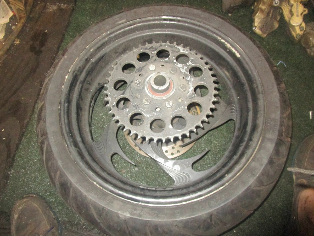 2000 Kawasaki Ninja ZX1200 ZX 1200 12 ZX12 aftermarket rear rim