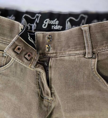 Goode Rider Full Seat Breeches Women's 28R Equestrian Embroidered Pocket - Picture 4 of 12