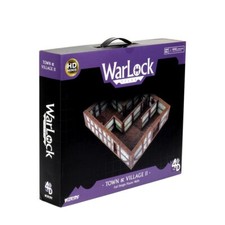 WarLock Tiles: Town  Village II - Full Height Plaster Walls