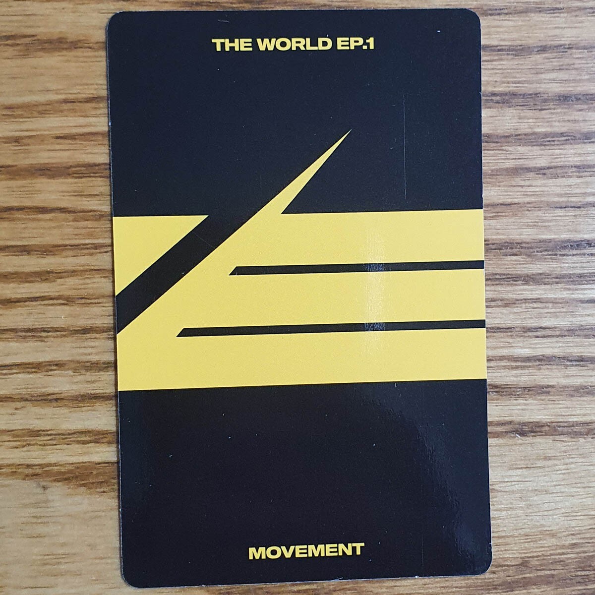 San Official Photocard Ateez The World EP.1 Movement Genuine Kpop