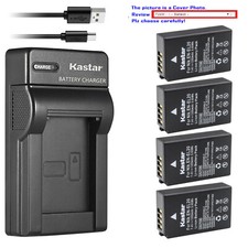 Kastar Battery Slim USB Charger for Nikon EN-EL20a MH-27 and Nikon 1 J2 Camera