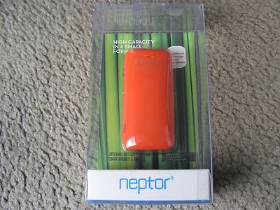 Neptor 5600mAh Dual Port Portable Battery Charger for Smartphone & Tablet Orange