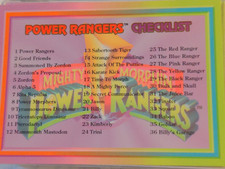 MMPR Power Rangers Series 1 Hobby 50% off on 4+ Walmart 1994 (#1-72) Singles