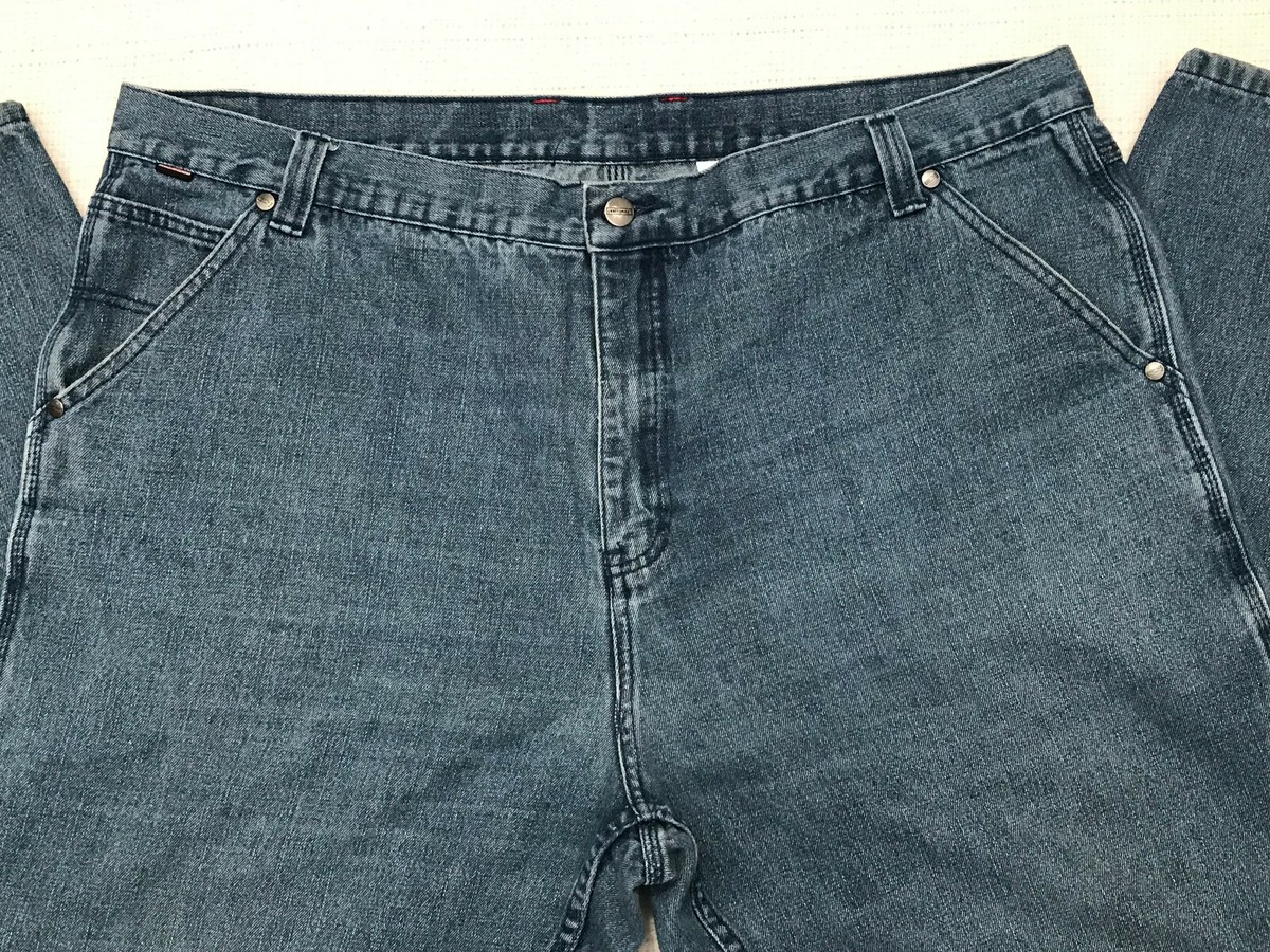 CRAFTSMAN デニムオーバーホール(サイズ: 44×32) Craftsman Men's Medium Blue Wash All Cotton Carpenter Denim