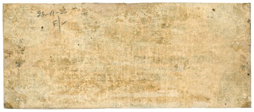 1862 Exchange Bank of A.J. Perrin & Co., Michigan City, Indiana $2 Note (D59755) - Picture 2 of 2