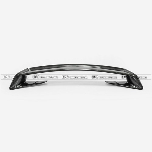 Alerón de maletero de carbono con base para kits de carrocería brillantes estilo mínimo Nissan R35 GTR - Imagen 5 de 12