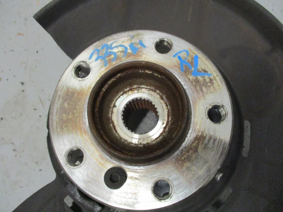 Eje portador de cojinete de rueda nudillo trasero izquierdo bmw 335xi gt 12-16 Foto 3 de 4