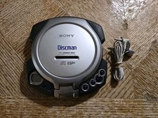Sony Discman D-EG5 Portable CD Player ESP2 Compact Disc - Tested Works
