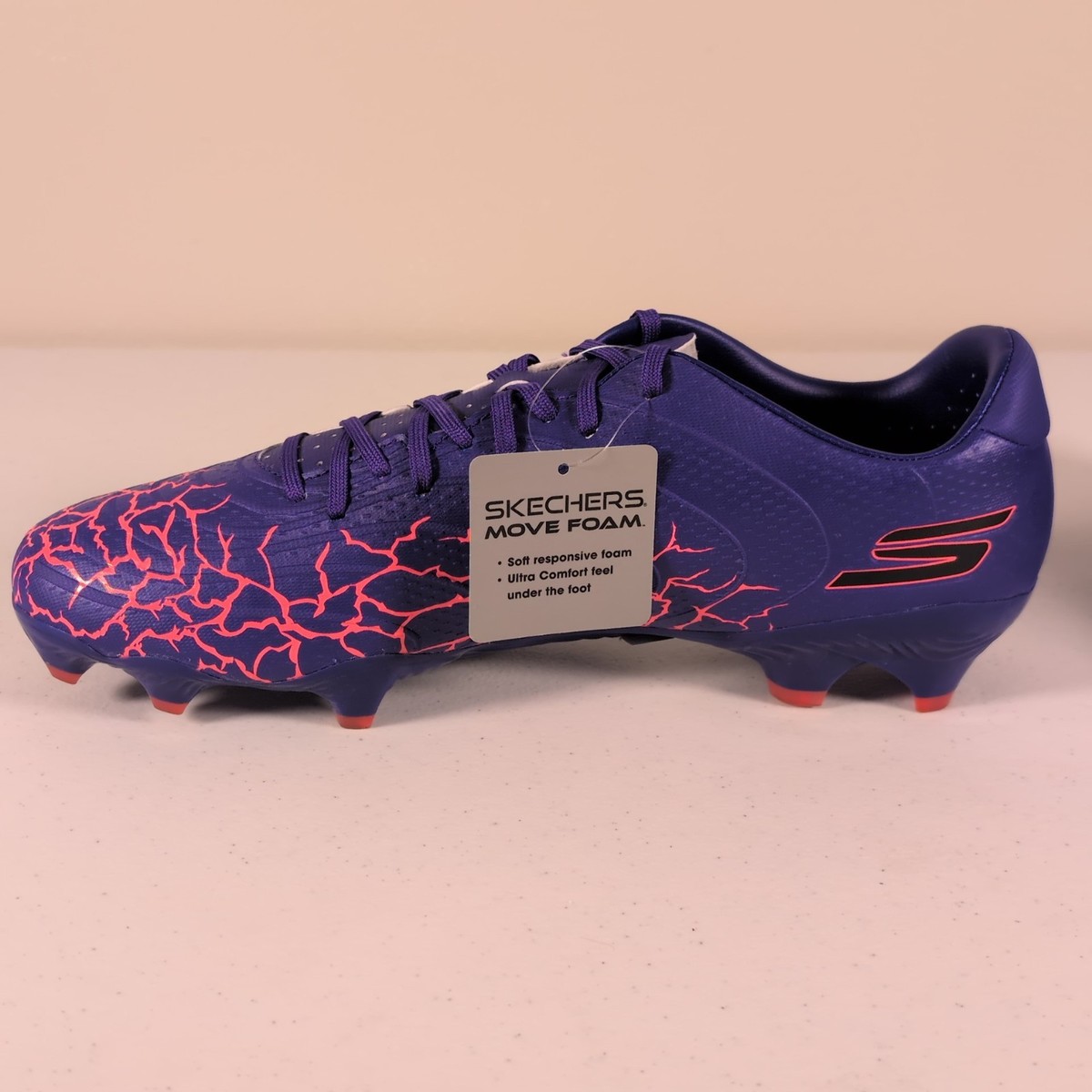 Skechers SKX 1.5 FG Soccer Cleats Purple Mens Size 10.5 Football Boots 252017 Skechers SKX_01 1.5 Low FG Ignite - Purple main image 4