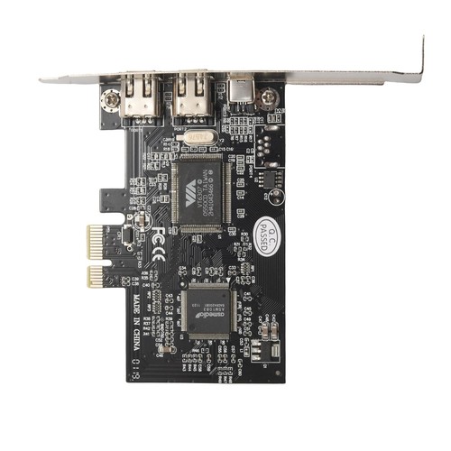 Carte ContrôLeur PCI Express X1 PCI-E FireWire 1394A IEEE1394 3 Ports pour 2340 - Photo 6/10