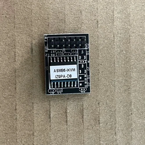 New For ASUS ASMB6-iKVM remote management module supports