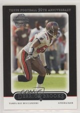 2005 Topps Black Derrick Brooks #25 HOF 2u3