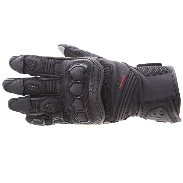 Frank Thomas Raptor Kang Leather Motorcycle Gloves Black