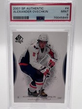 Alexander Ovechkin 2007-08 SP Authentic #4 PSA 9, Capitals