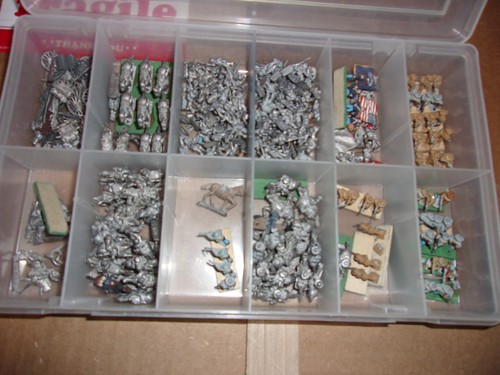 Civil War Game Pieces, Soft Metal, abt. 1/2 inch Tall