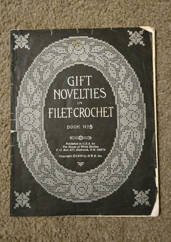 Lot of 6 Vintage Filet Crochet House of White Birches & Dover Needlework Books - Picture 10 of 15