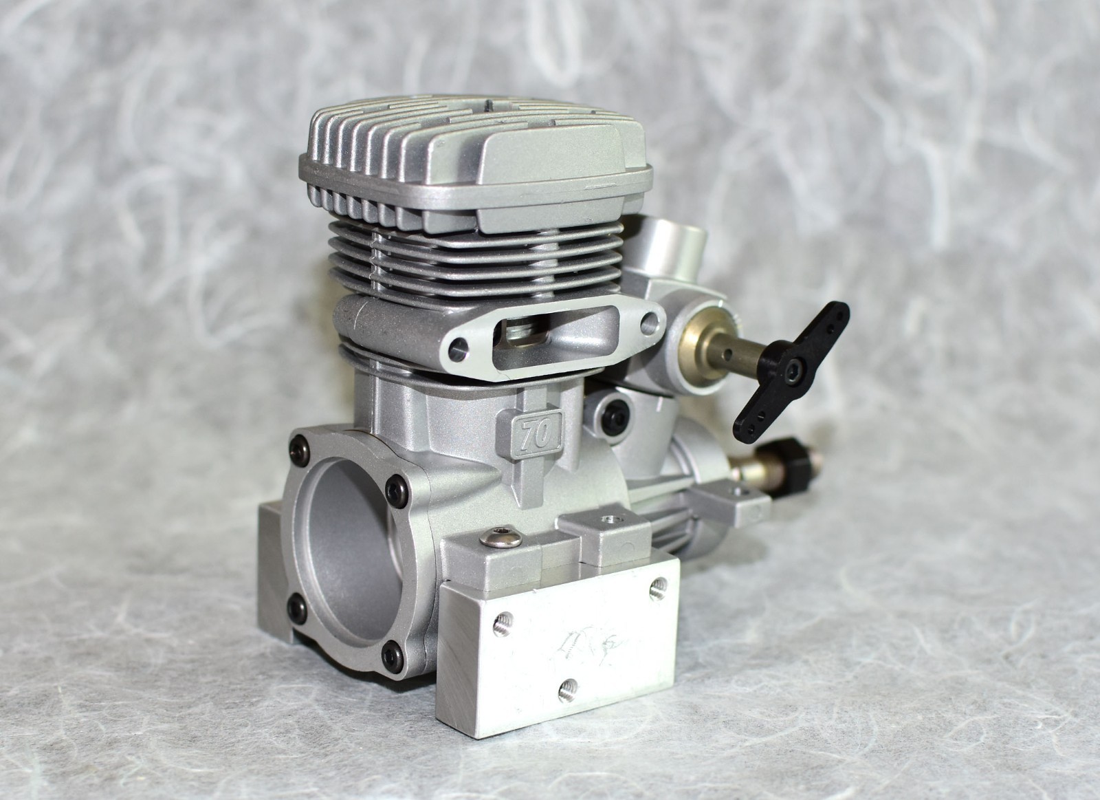 O.S. Max 70SZ-H RING 2-Stroke Helicopter Engine #17000 *GOOD* Condition