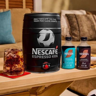 NESCAFÉ Espresso Keg Brand New ( World Cup) - IN HAND - NESCAFE