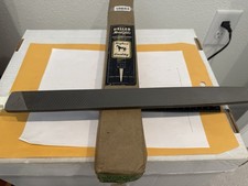 New Vintage Heller 14 Flat Double Cut Body File Safe Edges 2665
