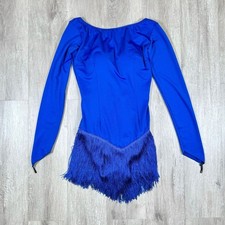 Latin Ballroom Rhythm Fringe Basic Competition Dress XS