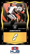 2025 UNO Elite Alt Jerseys Edition - Yellow Zamir White #184 Las Vegas Raiders
