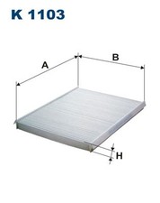 Filtre d'habitacle Lancia DELTA