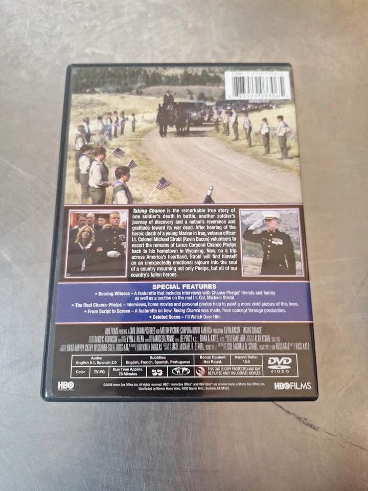 TAKING CHANCE, KEVIN BACON DVD, HBO FILMS, 2009 SUNDANCE FESTIVAL OOP - Image 2 of 4
