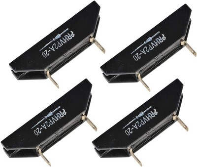 Comimark 4Pcs 20000V 20KV 2A PRHVP 2A-20 Single Phase Rectifier High-Voltage... 