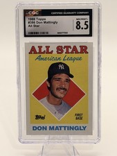 1988 Topps - All-Star Don Mattingly #386