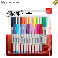 Sharpie Ultra Fine Point Permanent Markers Assorted Colors 24 Count