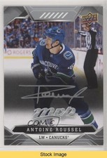 2019-20 Upper Deck MVP Silver Script Antoine Roussel #128 READ ev5