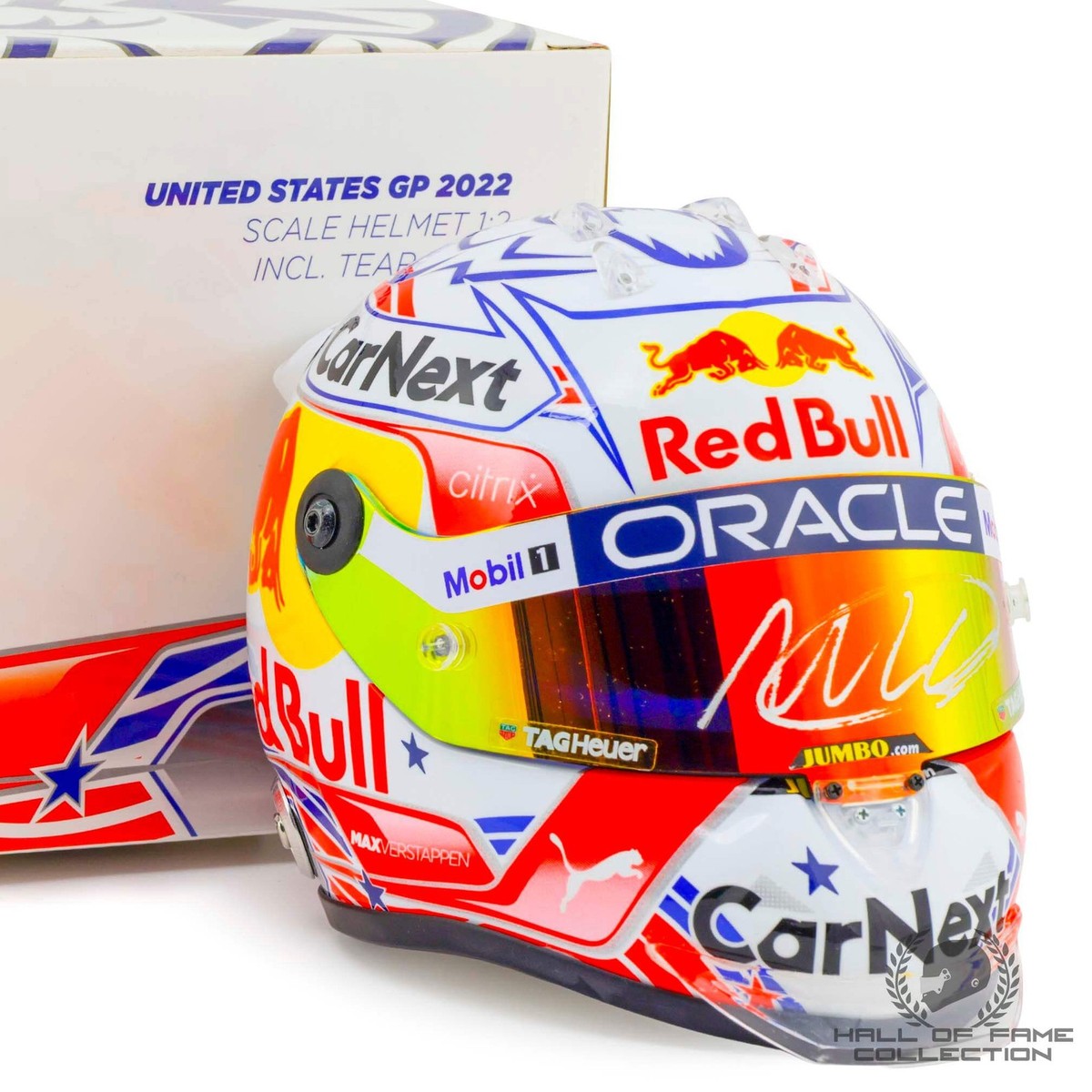 A season full of special F1 helmets, each telling a story