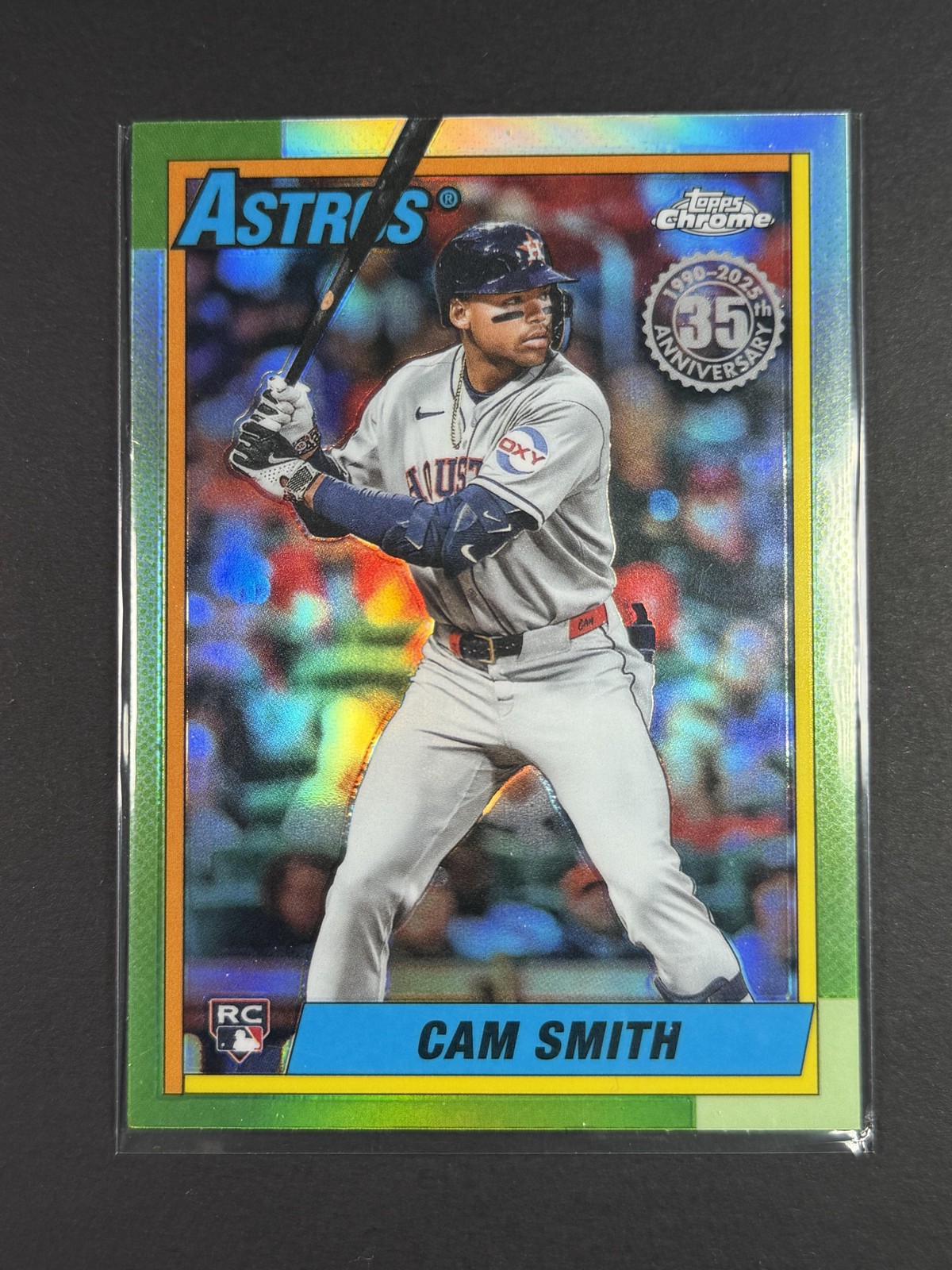 2025 Topps Chrome Update Cam Smith 1990 Topps Baseball 35th Anniversary