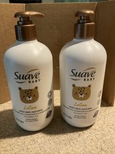 Lot Of 2 Suave Baby Lotion 100 Natural Coconut Oil Chamomile Shea Butter 13.5oz