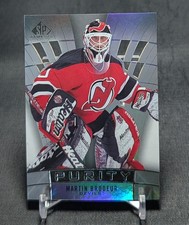 Martin Brodeur PURITY Legends 2021-22 Upper Deck SP Game Used Hockey P-60 Devils