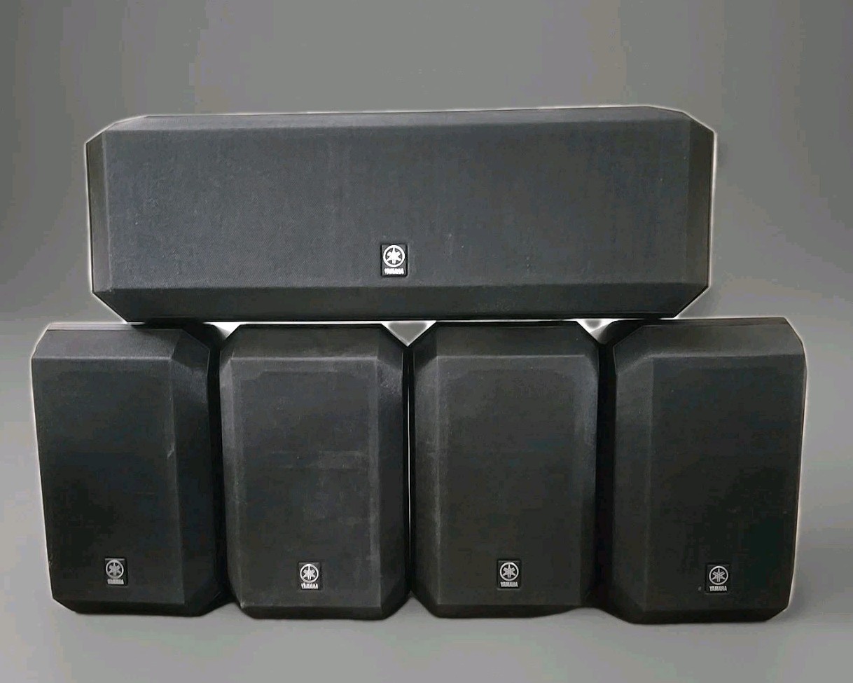 🎶 Yamaha 5-Speaker Home Theater Set &ndash; Vintage Audio Qua