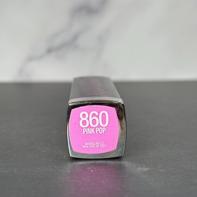 Maybelline New York Color Sensational Vivid Lipstick 860 PINK POP - NEW