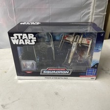 STAR WARS Micro Galaxy Squadron X-WING TIE FIGHTER Evasive Action Battle 2 Pack